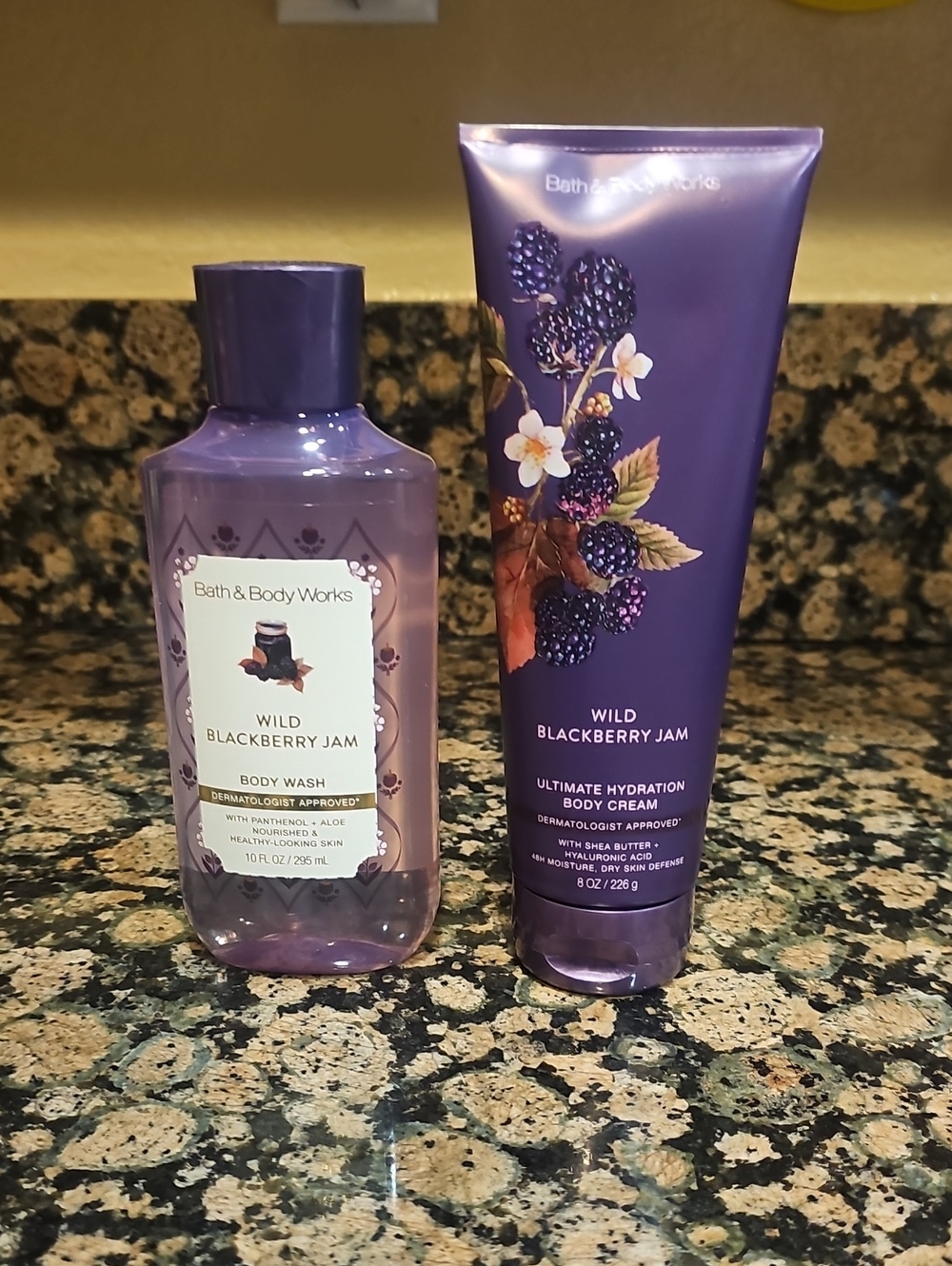 Bath & Body Works Wild Blackberry Jam Fragrance Bundle